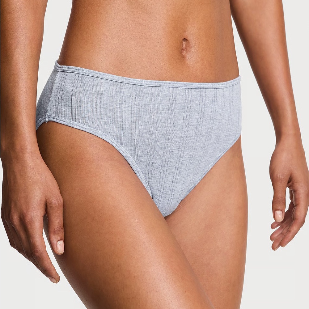 BRAND NEW Victoria’s Secret Modal High-Leg Brief Panty | Set of TWO | Small Gray